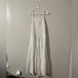Universal Thread Tiered Maxi Dress White